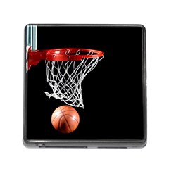 Basketball Hoops Card Reader With Storage (square) by ArtsCafecom3