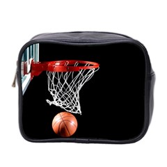 Basketball Hoops Mini Toiletries Bag (two Sides)