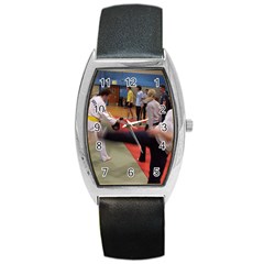 Martial Arts Barrel Style Metal Watch