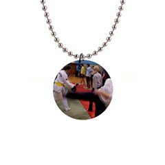 Martial Arts 1  Button Necklace