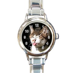 Cat4 Round Italian Charm Watch