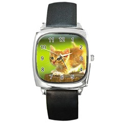 Cat5 Square Metal Watch