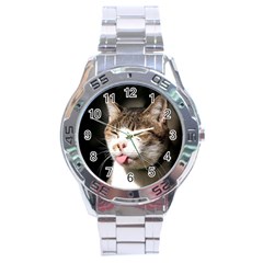 Cat4 Stainless Steel Analogue Men’s Watch