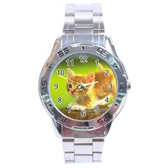 Cat5 Stainless Steel Analogue Men’s Watch