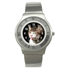 Cat4 Stainless Steel Watch