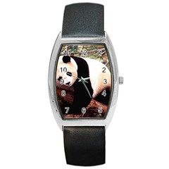 Panda1 Barrel Style Metal Watch