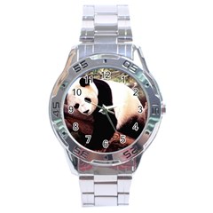 Panda1 Stainless Steel Analogue Men’s Watch