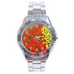 Flower1 Stainless Steel Analogue Men’s Watch by designergaze