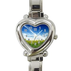 Land1 Heart Italian Charm Watch