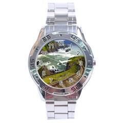 Land3 Stainless Steel Analogue Men’s Watch by designergaze