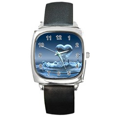 Water2 Square Metal Watch