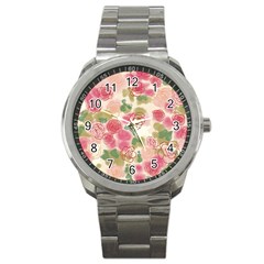 Flower3 Sport Metal Watch