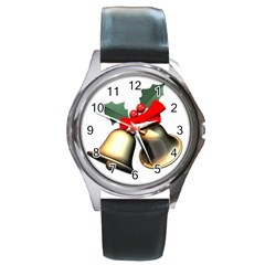 Xmas2 Round Metal Watch by designergaze