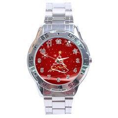 Xmas3 Stainless Steel Analogue Men’s Watch