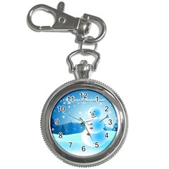 Xmas4 Key Chain Watch by designergaze