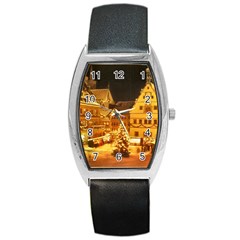 Xmas5 Barrel Style Metal Watch