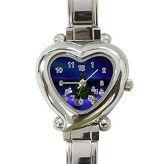 Xmas6 Heart Italian Charm Watch by designergaze