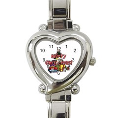 Xmas1 Heart Italian Charm Watch