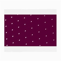 Purple White Dots Glasses Cloth (small) by PurpleVIP