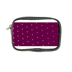 Purple White Dots Coin Purse