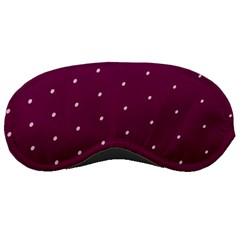 Purple White Dots Sleeping Mask by PurpleVIP