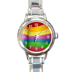 Cr8 Round Italian Charm Watch