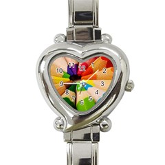 Cr4 Heart Italian Charm Watch