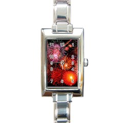 Fireworks Classic Elegant Ladies Watch (rectangle)