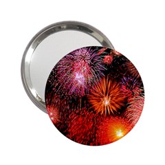 Fireworks Handbag Mirror