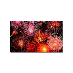 Fireworks Sticker (rectangle)