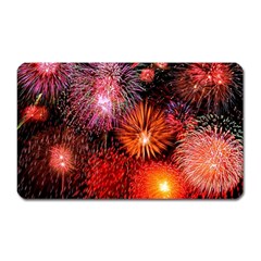 Fireworks Large Sticker Magnet (rectangle)