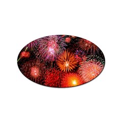 Fireworks 10 Pack Sticker (oval) by level1premium