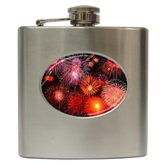 Fireworks Hip Flask