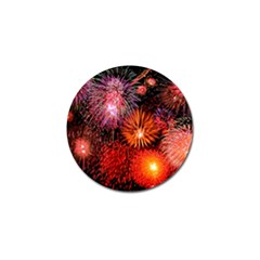 Fireworks Golf Ball Marker