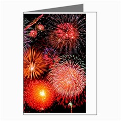 Fireworks Large Greeting Card