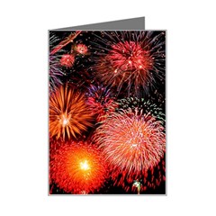 Fireworks Small Greeting Card