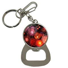 Fireworks Key Chain With Bottle Opener