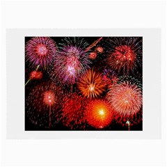 Fireworks Twin-sided Handkerchief