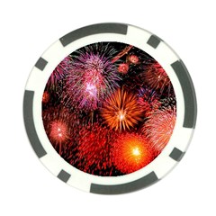 Fireworks Poker Chip by level1premium