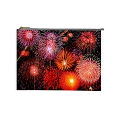 Fireworks Large Makeup Purse