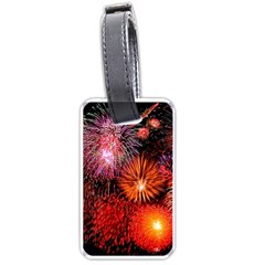 Fireworks Single-sided Luggage Tag