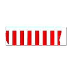 Usa Flag Map 10 Pack Bumper Sticker by level3101