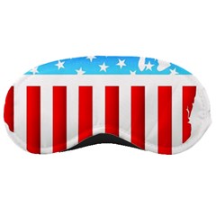 Usa Flag Map Sleep Eye Mask