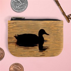 Lone Duck Coin Change Purse by tammystotesandtreasures