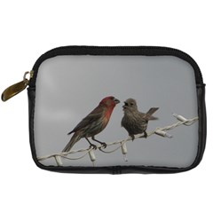 Chit Chat Birds Compact Camera Case by tammystotesandtreasures