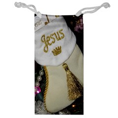 Jesus Christmas Sock Glasses Pouch