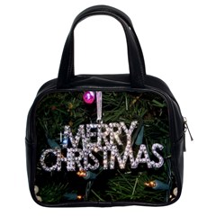 Merry Christmas  Twin-sided Satched Handbag