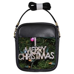 Merry Christmas  Kids’’ Sling Bag by tammystotesandtreasures