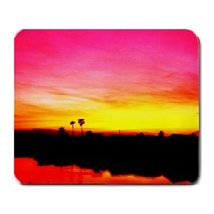 Pink Sunset Large Mouse Pad (rectangle) by tammystotesandtreasures