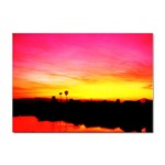 Pink Sunset 10 Pack A4 Sticker Front